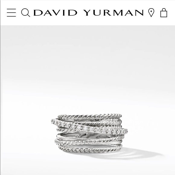 David Yurman diamond band - Picture 2 of 6